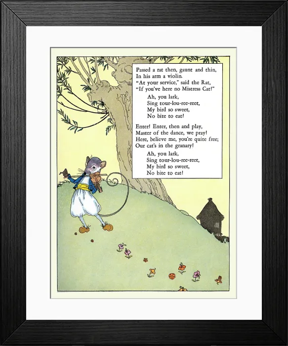 Framed Print : Rat's Violin Framed Print : Rat's Violin