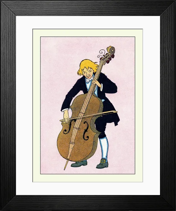Framed Print : Cello Player Framed Print : Cello Player