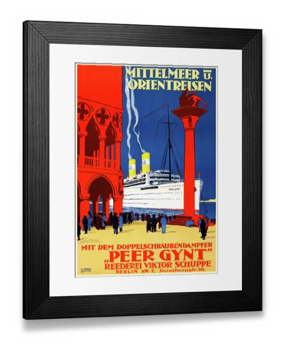 Framed Print : Mediterranean to the Orient Framed Print : Mediterranean to the Orient