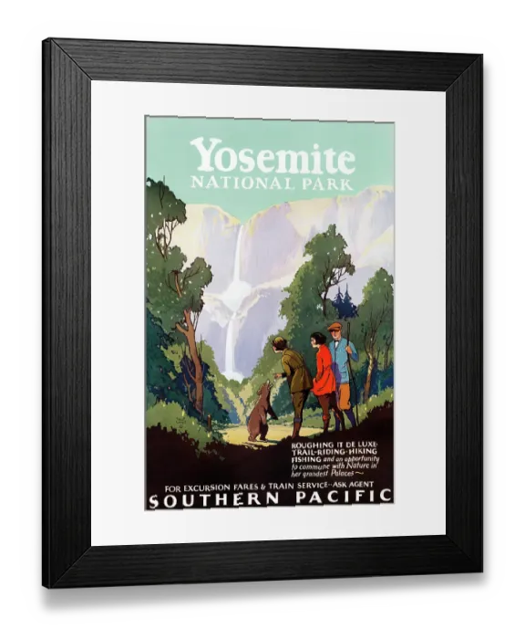 Framed Print : Yosemite National Park