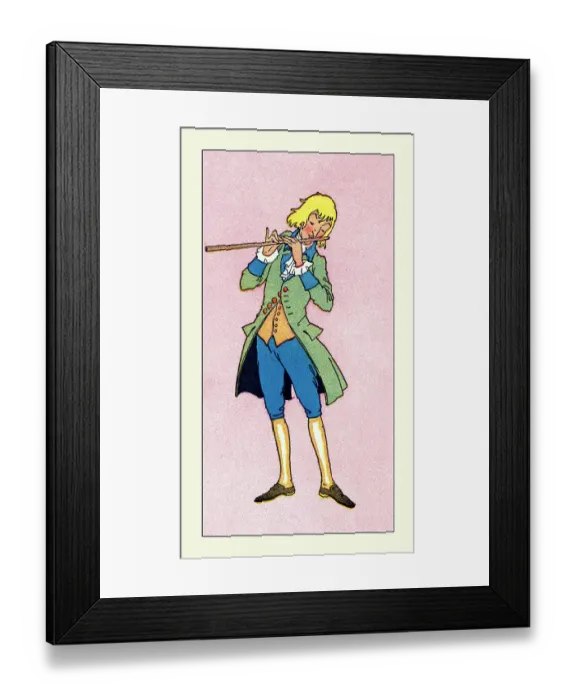 Framed Print : Fife Player Framed Print : Fife Player