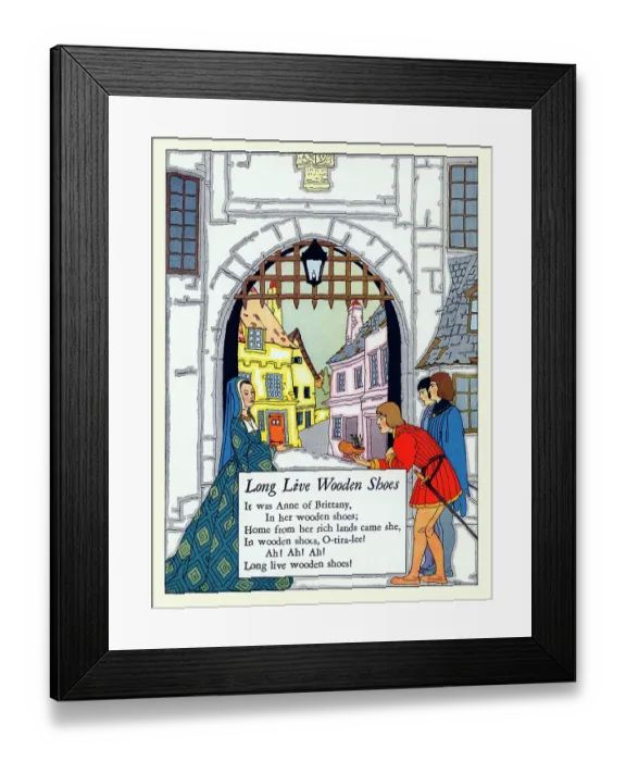 Framed Print : Long Live Wooden Shoes Framed Print : Long Live Wooden Shoes