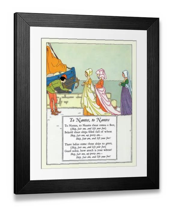 Framed Print : To Nantes, to Nantes Framed Print : To Nantes, to Nantes