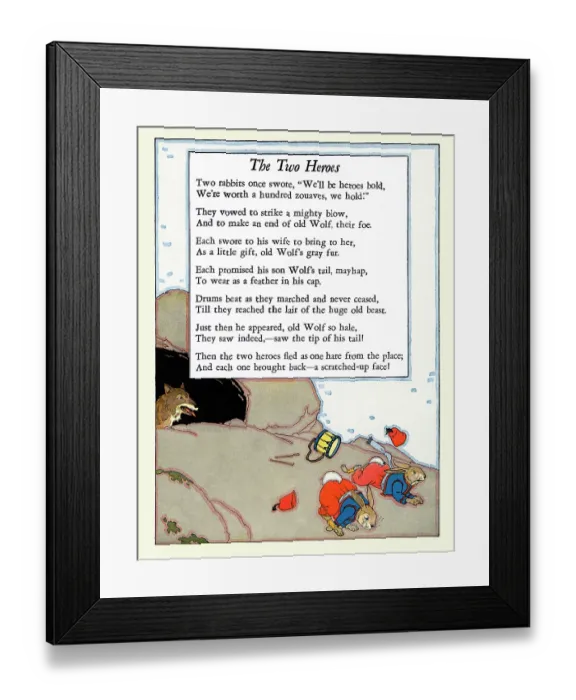 Framed Print : The Two Heroes Framed Print : The Two Heroes