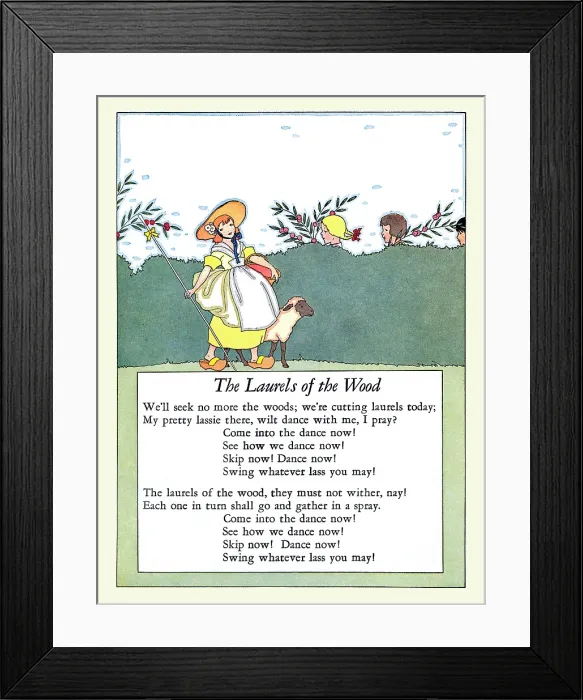 Framed Print : The Laurels of the Wood Framed Print : The Laurels of the Wood