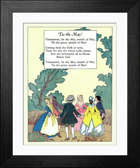 Framed Print : Tis the May!