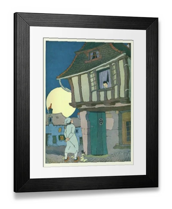 Framed Print : By the Shining Moonlight Framed Print : By the Shining Moonlight
