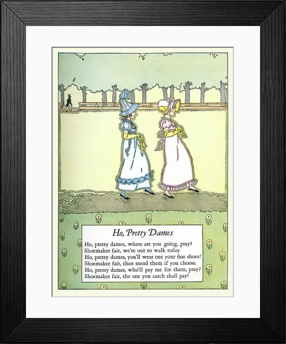 Framed Print : Ho, Pretty Dames Framed Print : Ho, Pretty Dames