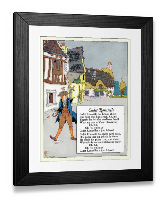 Framed Print : Cadet Rouselle Framed Print : Cadet Rouselle