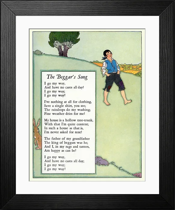 Framed Print : The Beggar's Song Framed Print : The Beggar's Song