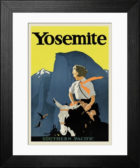 Framed Print : Yosemite, Southern Pacific Framed Print : Yosemite, Southern Pacific