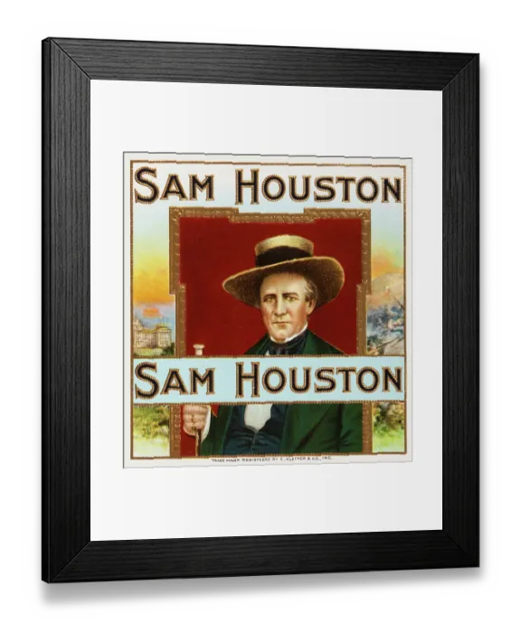 Framed Print : Sam Houston Sam Houston Framed Print : Sam Houston Sam Houston