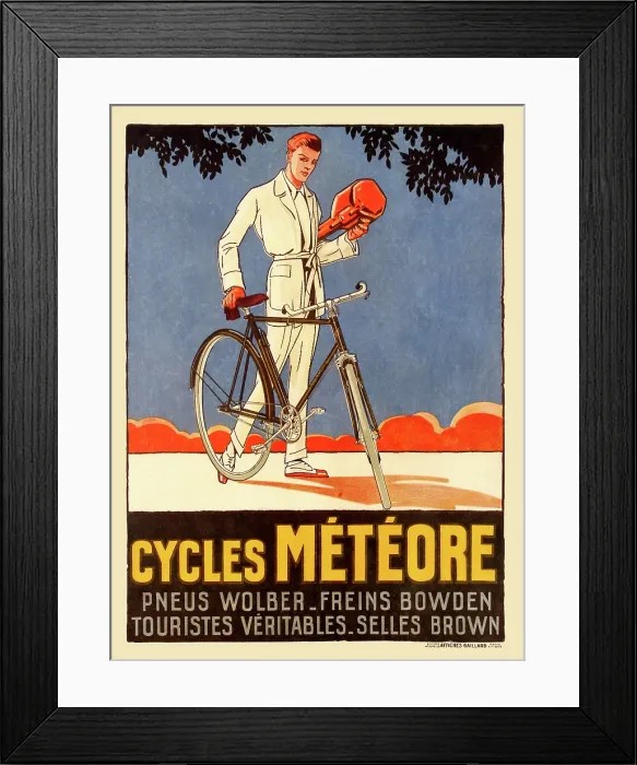 Framed Print : Cycles Meteore Framed Print : Cycles Meteore