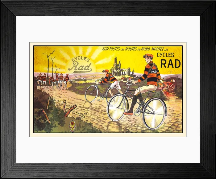 Framed Print : Cycles Rad Framed Print : Cycles Rad