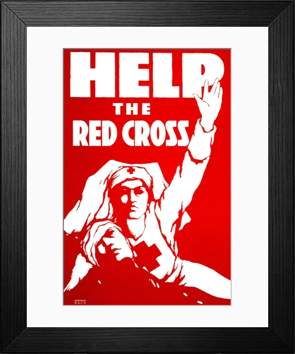 Framed Print : Help the Red Cross Framed Print : Help the Red Cross