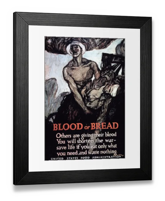 Framed Print : Blood or Bread Framed Print : Blood or Bread