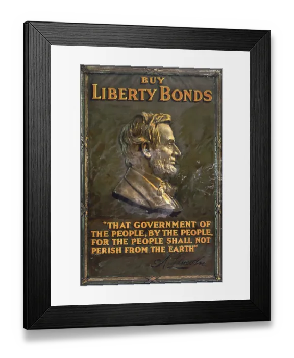 Framed Print : Buy Liberty Bonds. A. Lincoln Framed Print : Buy Liberty Bonds. A. Lincoln