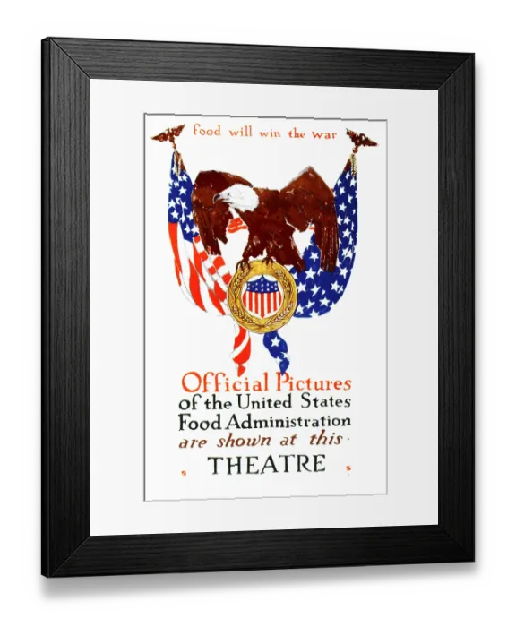 Framed Print : Food Will Win the War Framed Print : Food Will Win the War