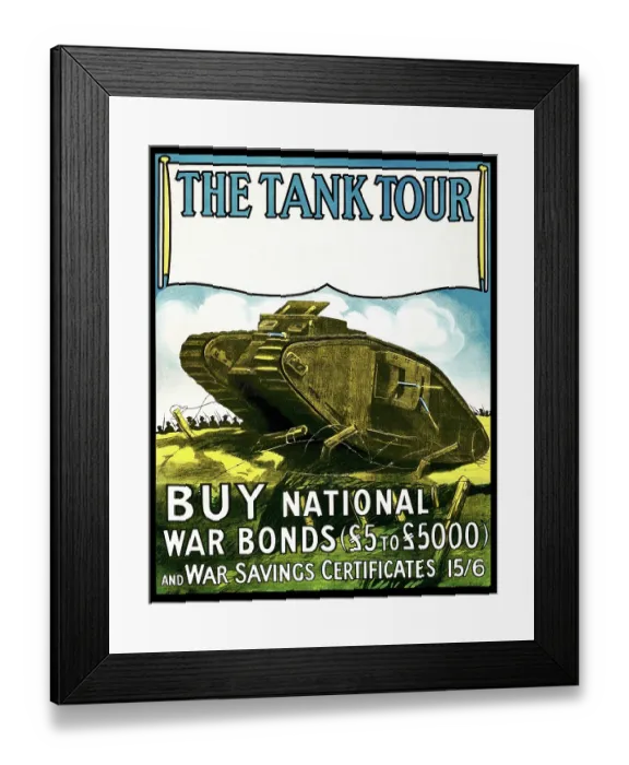 Framed Print : The Tank Tour Framed Print : The Tank Tour