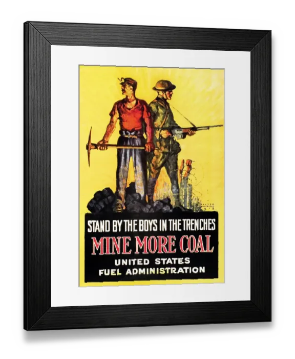 Framed Print : Stand by the Boys in the Trenches Framed Print : Stand by the Boys in the Trenches