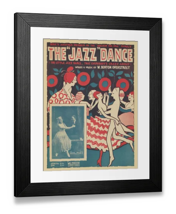 Framed Print : The 'Jazz' Dance Framed Print : The 'Jazz' Dance