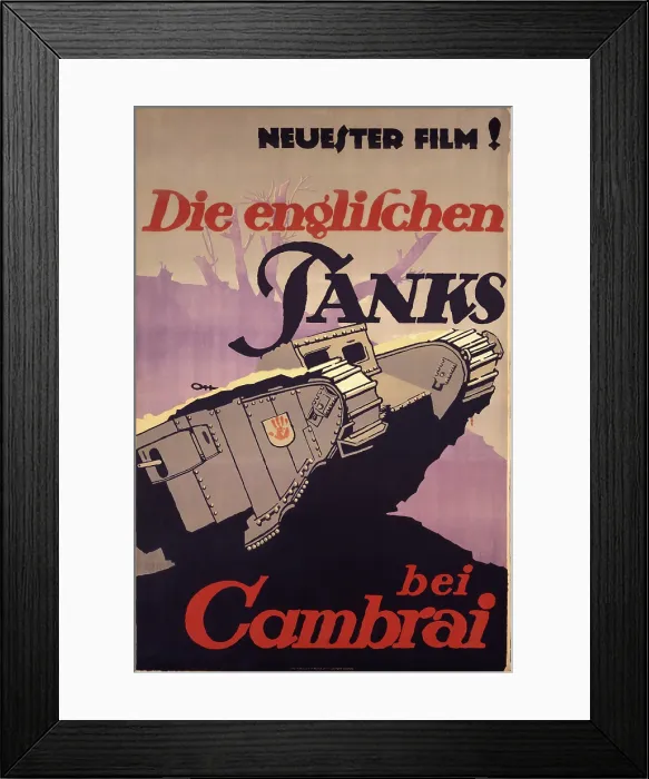 Framed Print : Die Englischen Tanks Framed Print : Die Englischen Tanks
