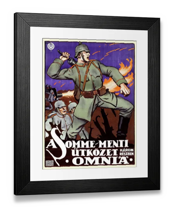 Framed Print : A Somme - Menti Ütkozet Framed Print : A Somme - Menti Ütkozet