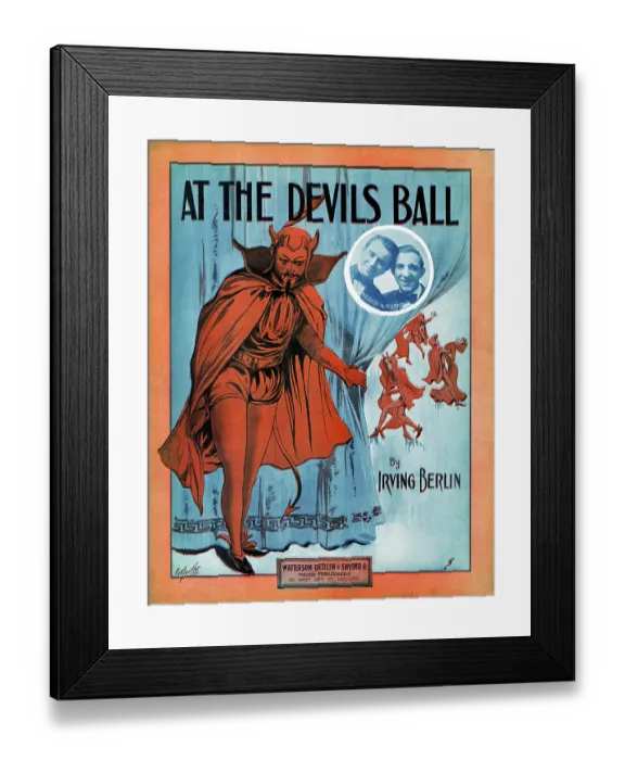 Framed Print : At the Devils Ball Framed Print : At the Devils Ball