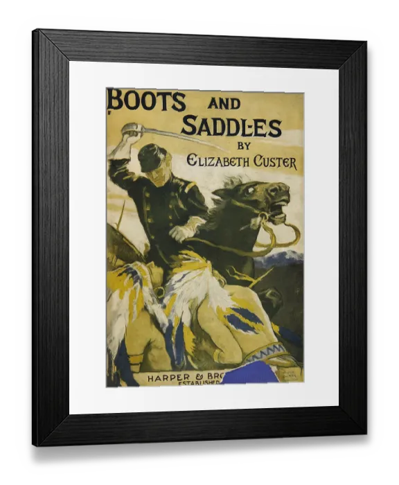 Framed Print : Boots and Saddles Framed Print : Boots and Saddles