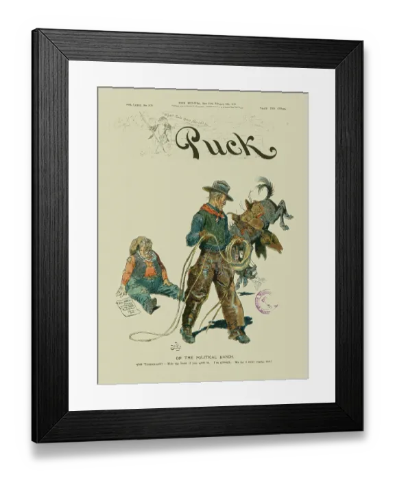 Framed Print : On the political ranch Framed Print : On the political ranch