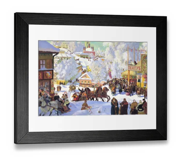 Framed Print : Maslanitsa; Shrovetide Framed Print : Maslanitsa; Shrovetide