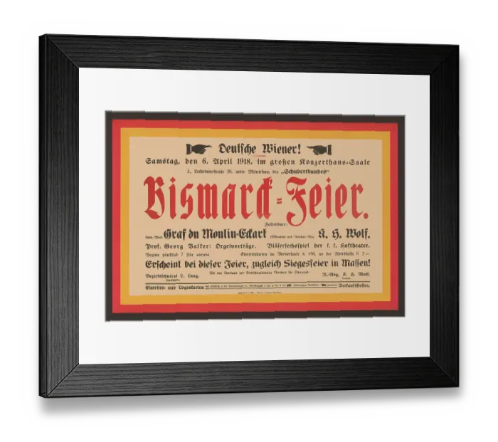 Framed Print : Bismarck-Feier Framed Print : Bismarck-Feier