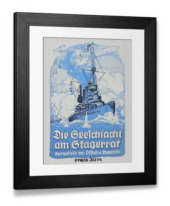 Framed Print : Die Seeschlacht am Skagerrak Framed Print : Die Seeschlacht am Skagerrak