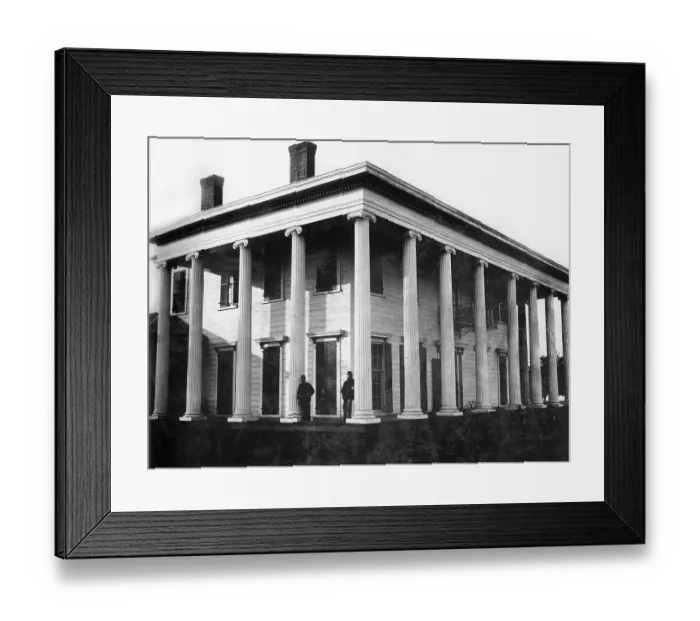 Framed Print : Leyden House