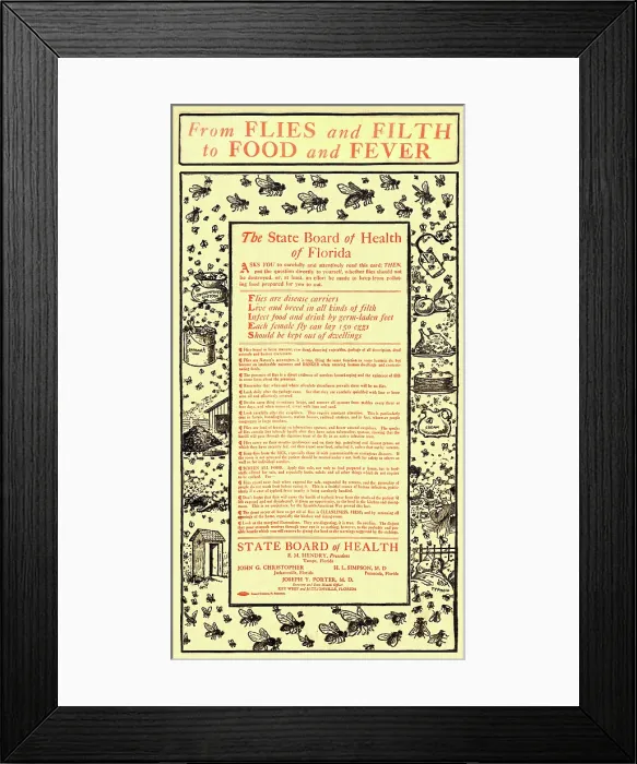 Framed Print : From Flies and Filth Framed Print : From Flies and Filth