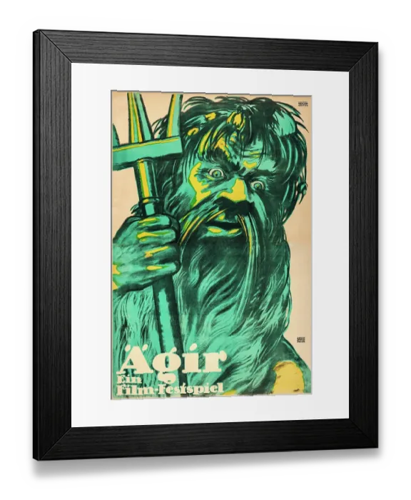 Framed Print : Agir. A film created for a film festival