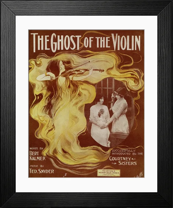 Framed Print : The Ghost of the Violin Framed Print : The Ghost of the Violin