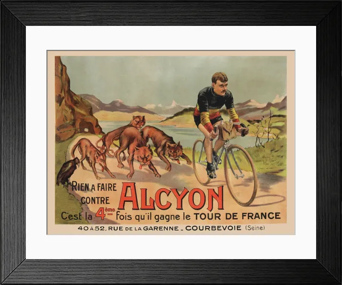 Framed Print : Rien a Faire Contre Alcyon Framed Print : Rien a Faire Contre Alcyon