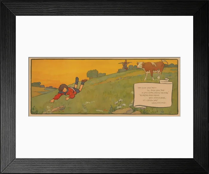 Framed Print : The Cow Said Framed Print : The Cow Said
