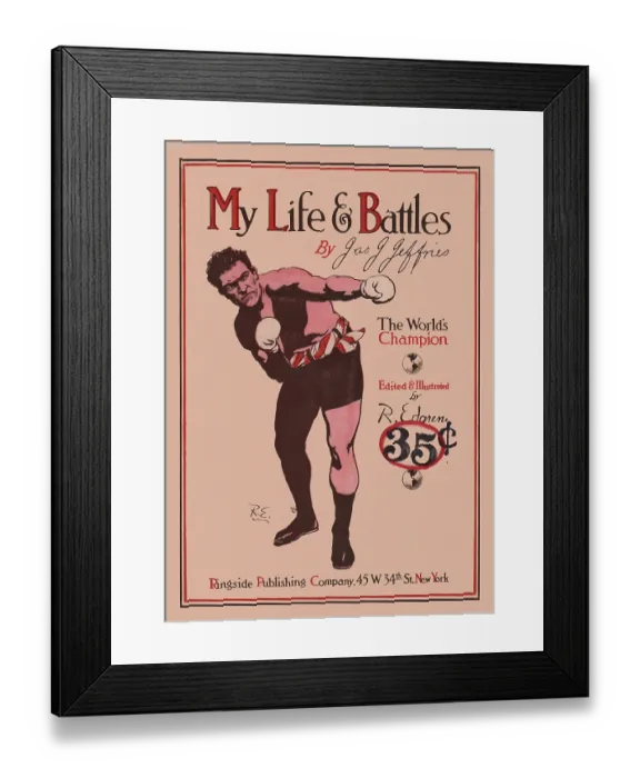 Framed Print : My Life & Battles Framed Print : My Life & Battles
