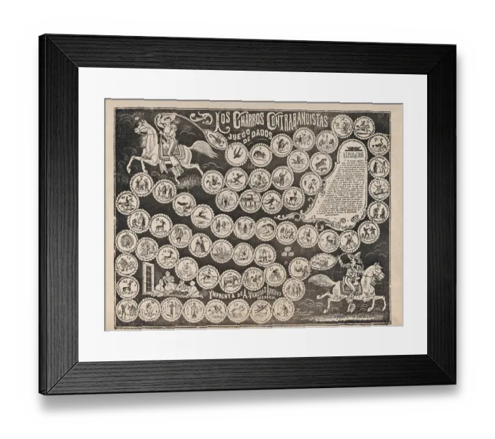 Framed Print : Game of the cowboy smugglers Framed Print : Game of the cowboy smugglers