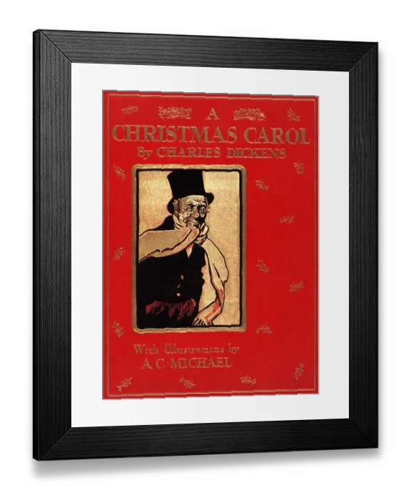 Framed Print : A Christmas Carol by Charles Dickens Framed Print : A Christmas Carol by Charles Dickens