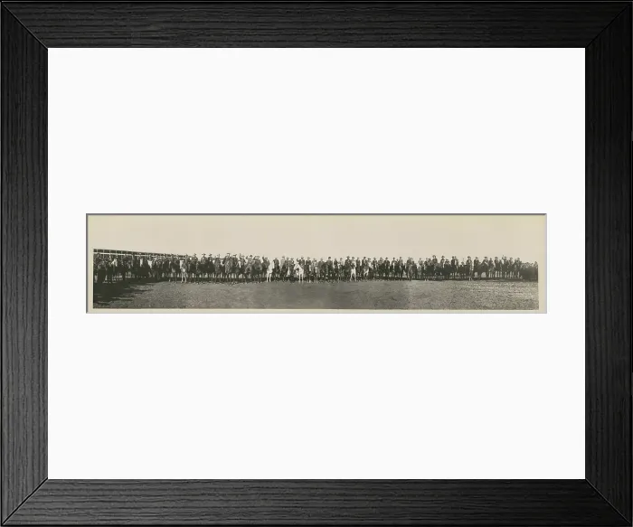 Framed Print : J. Ellison Carroll and Cowboys Framed Print : J. Ellison Carroll and Cowboys