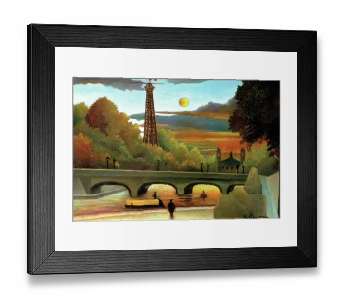 Framed Print : Eiffel Tower at Sunset Framed Print : Eiffel Tower at Sunset