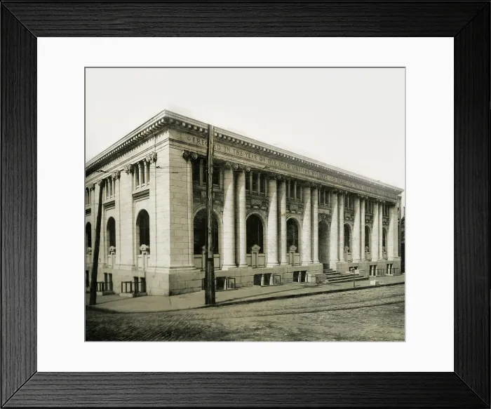 Framed Print : Carnegie Library Framed Print : Carnegie Library
