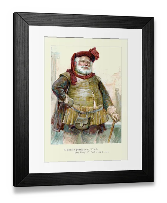 Framed Print : King Henry IV, Part 1, Act ii, sc. 4 Framed Print : King Henry IV, Part 1, Act ii, sc. 4