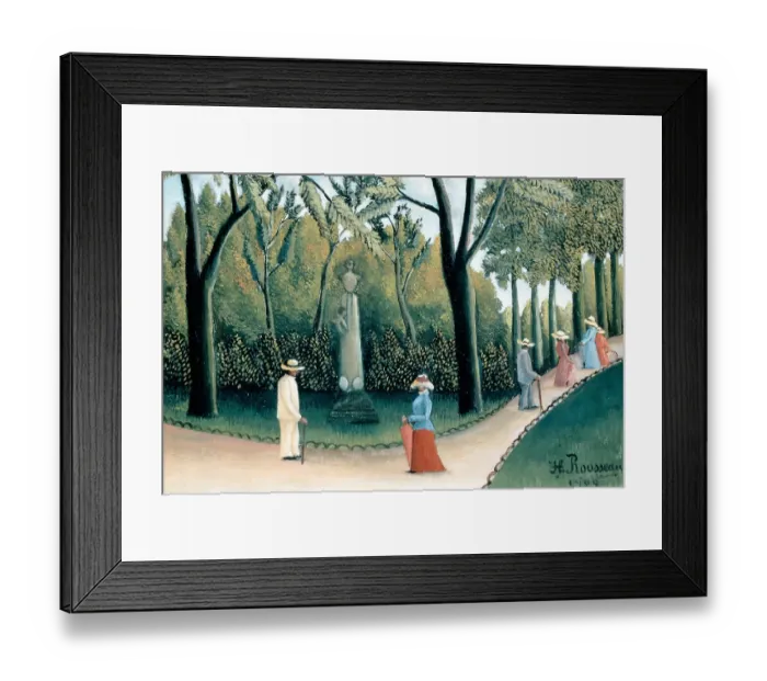 Framed Print : Luxembourg Gardens - Monument to Chopin Framed Print : Luxembourg Gardens - Monument to Chopin