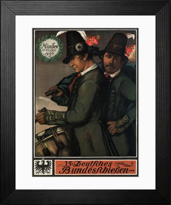 Framed Print : 15th Schutzenfest Munich Framed Print : 15th Schutzenfest Munich