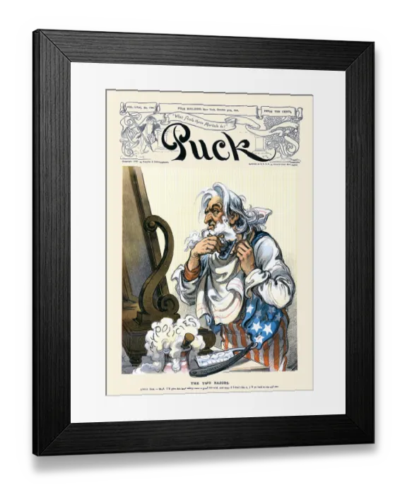 Framed Print : The two razors Framed Print : The two razors