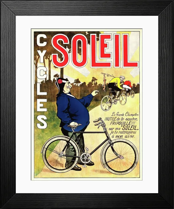 Framed Print : Cycles Soleil Framed Print : Cycles Soleil
